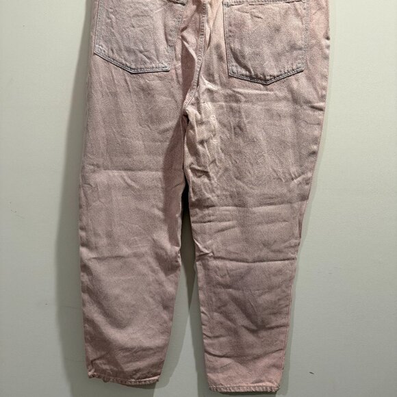 NWOT Madewell The Momjean Overdyed Edition High Rise in Lilac Pink size 31 - Picture 2 of 2